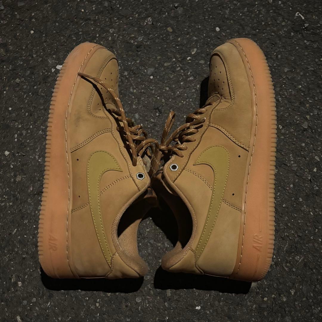 NIKE AIR FORCE1 ウィート archive 27.5