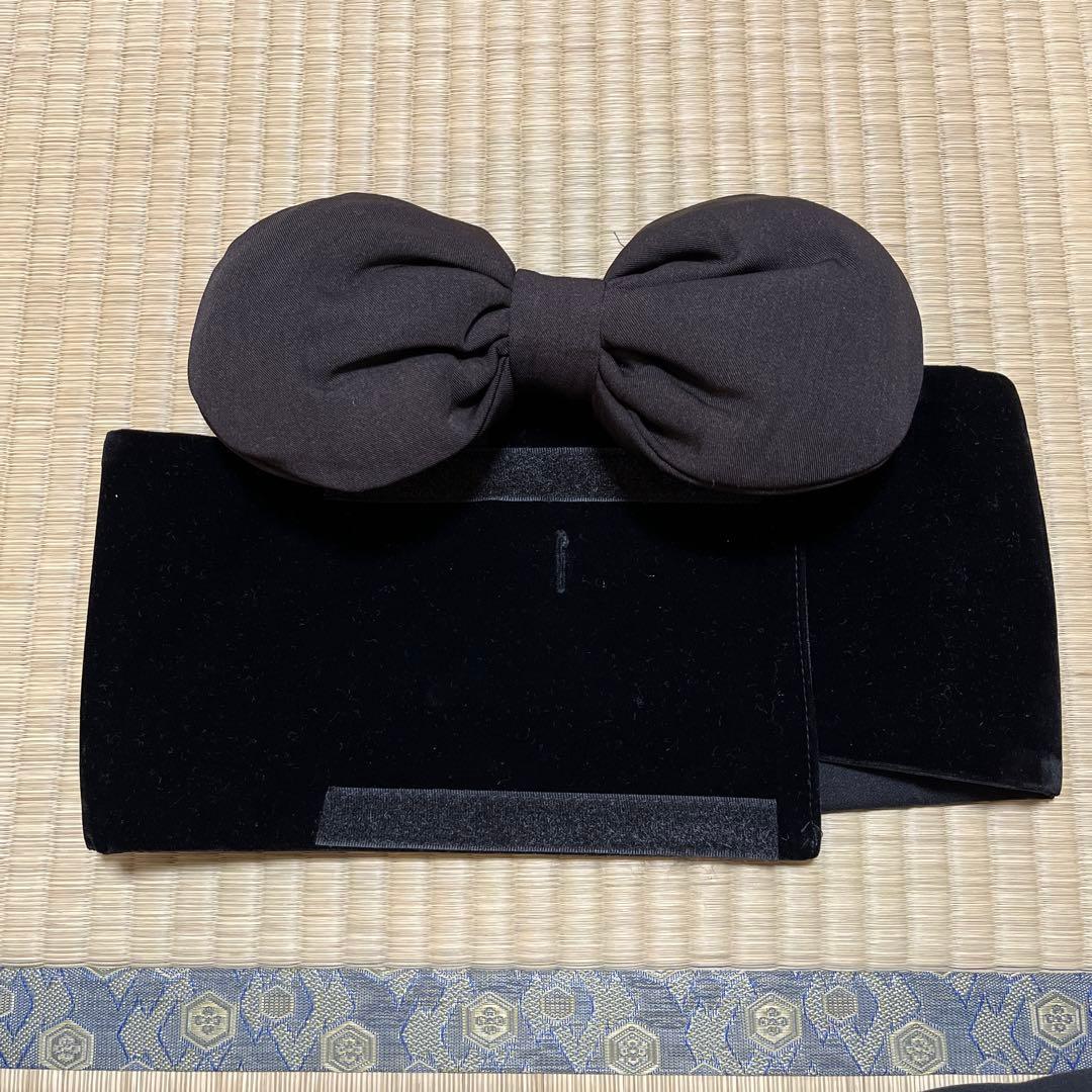 おうちで着付け簡単袴セット、150、髪飾り付き、卒業式