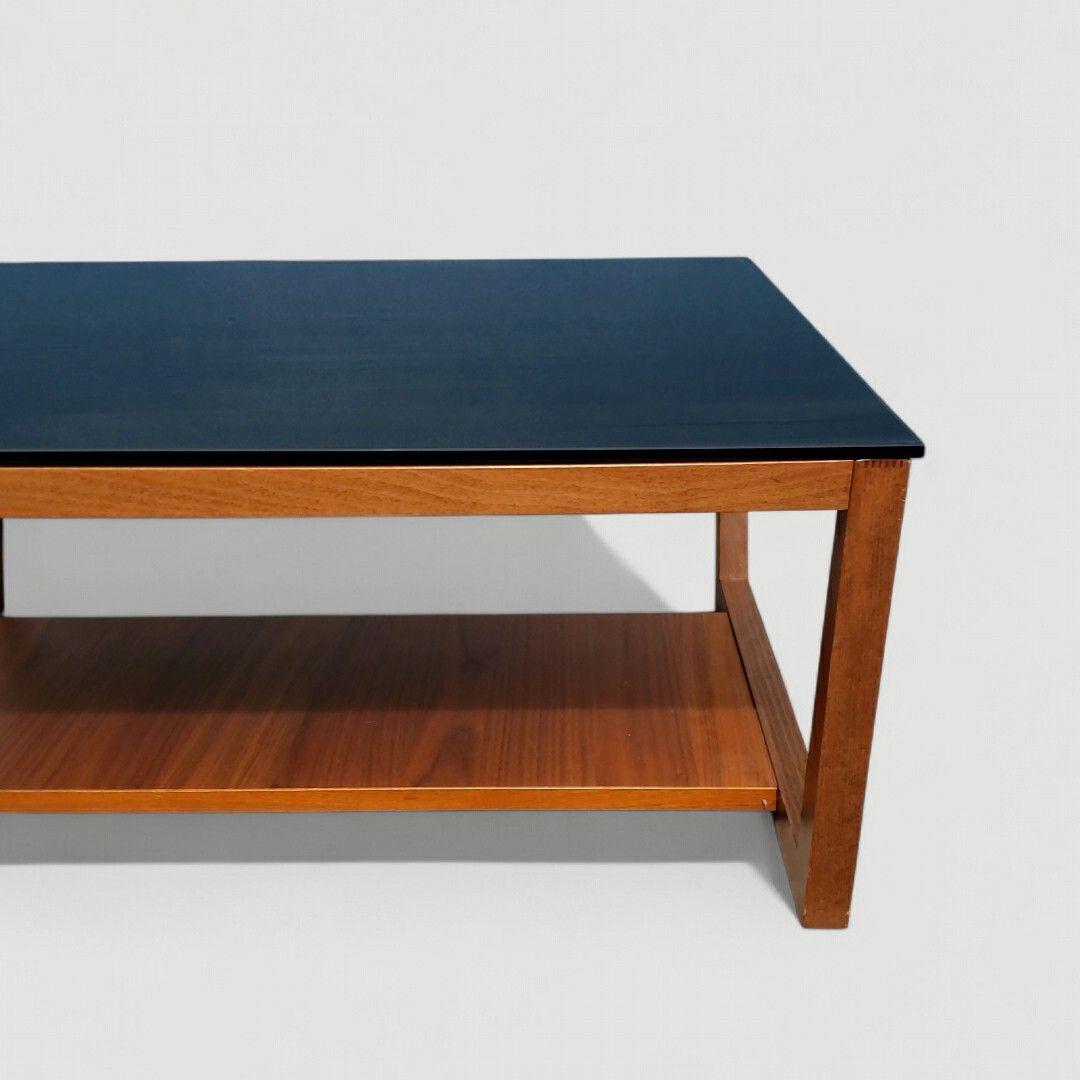 【イタリア製】カリガリス ELEMENT ガラス　センターテーブル　80ｃｍ