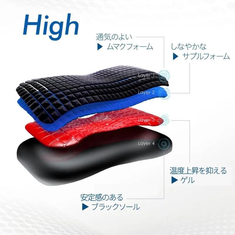 【新品】エアー4DX ピロー high 高め 西川 定価¥37,400円