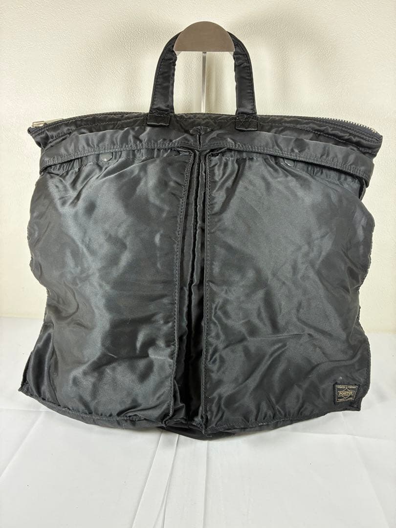 [極美品] PORTER タンカー 2way ヘルメットバッグ ブラック