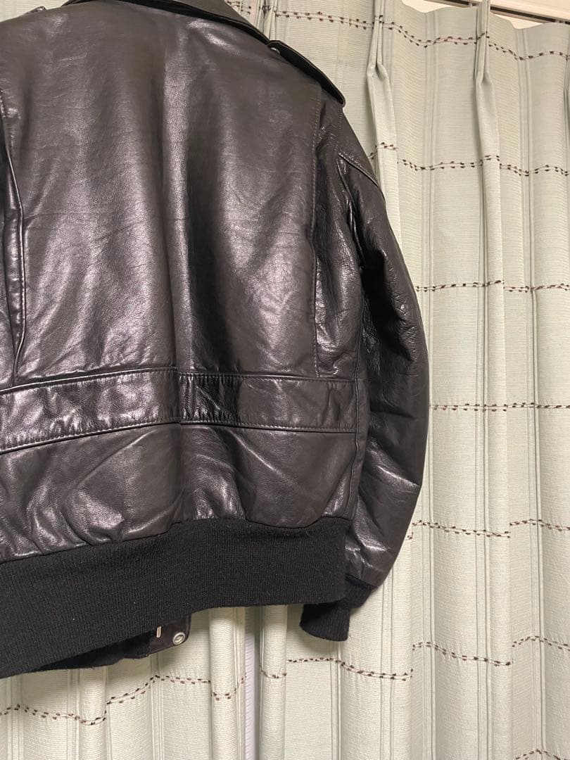 Schott A-2 フライトジャケット USA製 サイズ36 本革ライナー付き