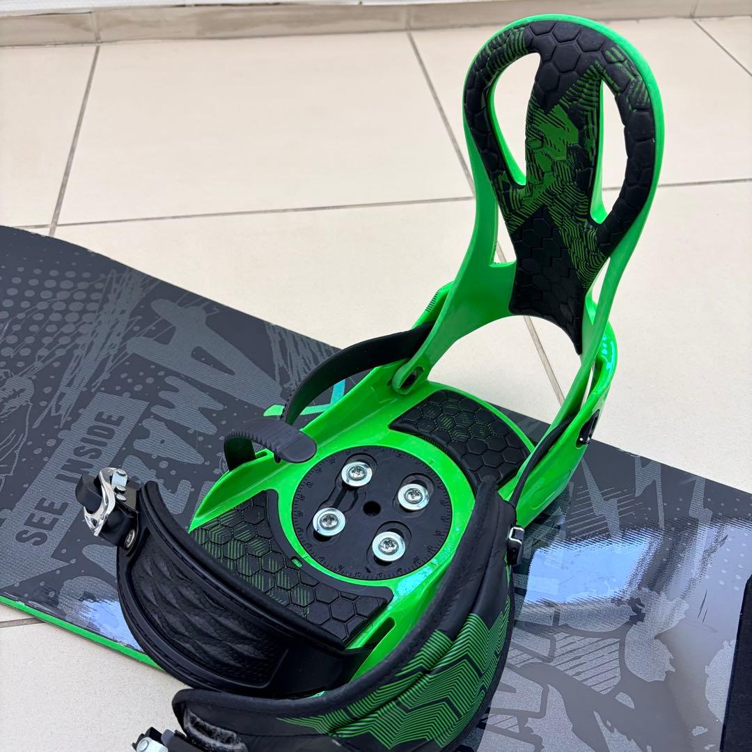 【スノボセット】ELAN スノーボード 152cm、ビンディング、ブーツ付き