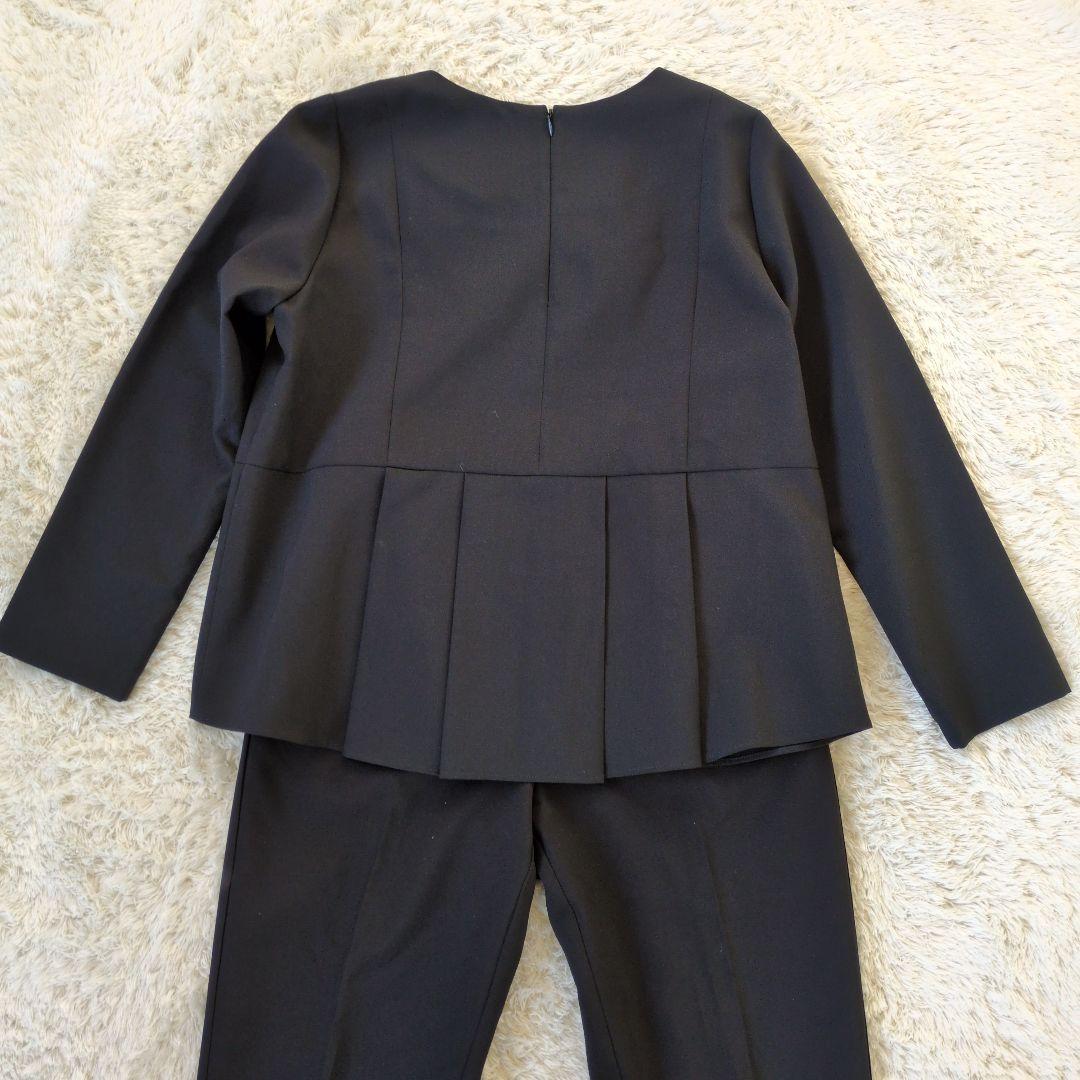 mica&deal　 バックプリーツ　　38　ネイビー　セレモニー