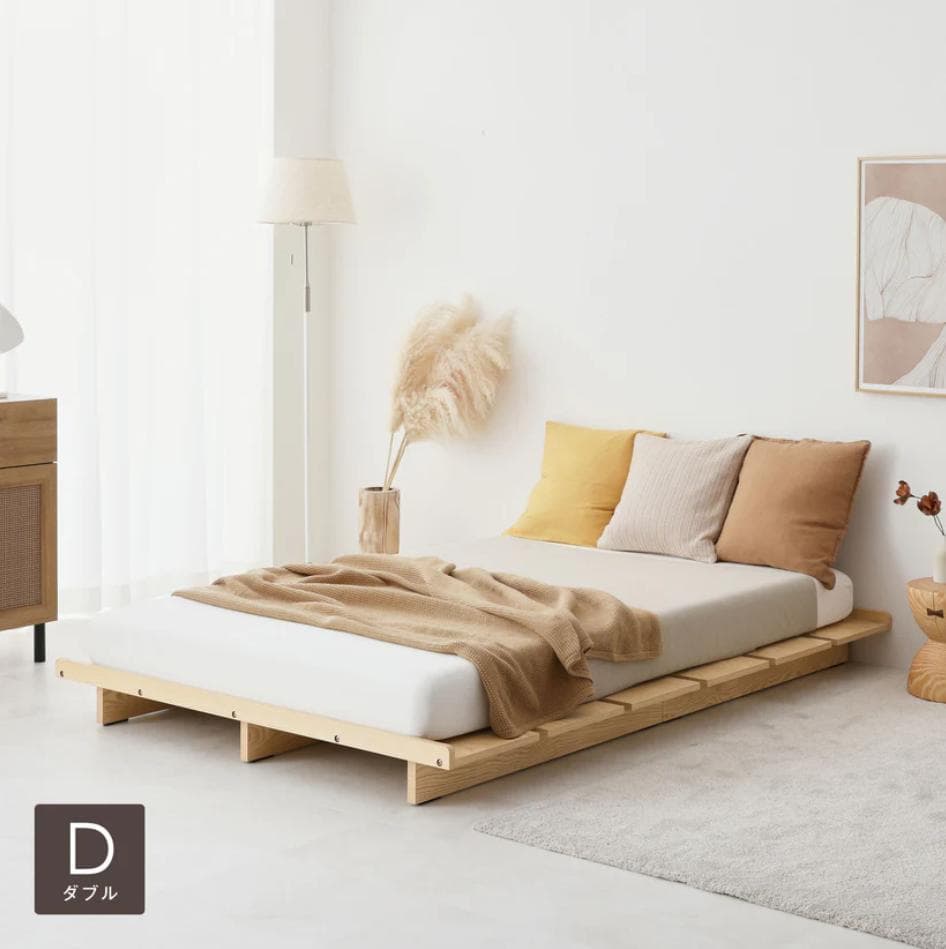 80 VENTOTA　ベッドフレーム Ekuldo-L（エクルド-L）ダブル