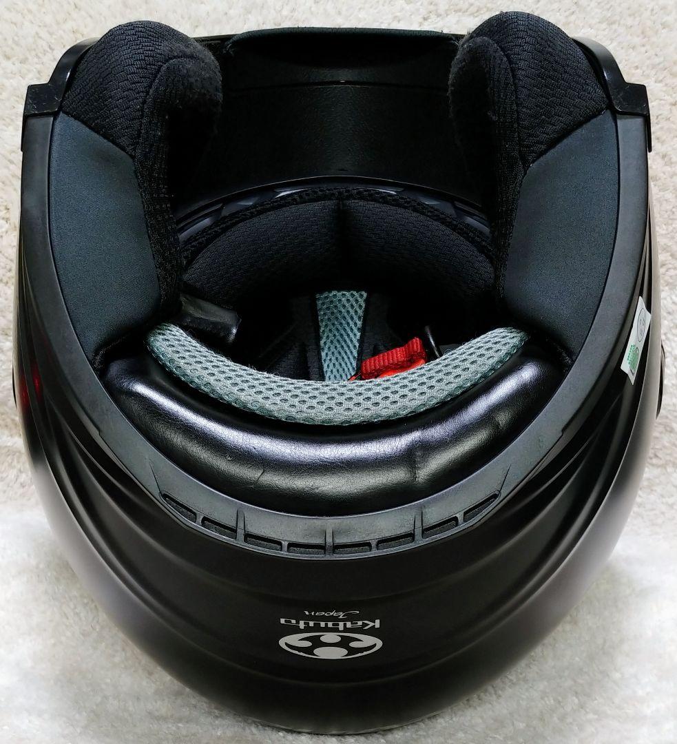 ビ*ス様 【システムヘルメット】OGK KABUTO AFFID ブラック Mサ