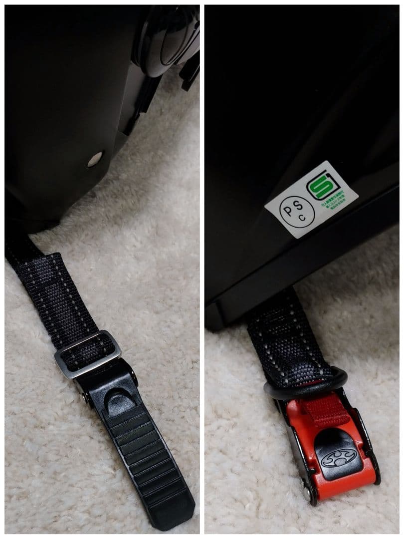 ビ*ス様 【システムヘルメット】OGK KABUTO AFFID ブラック Mサ