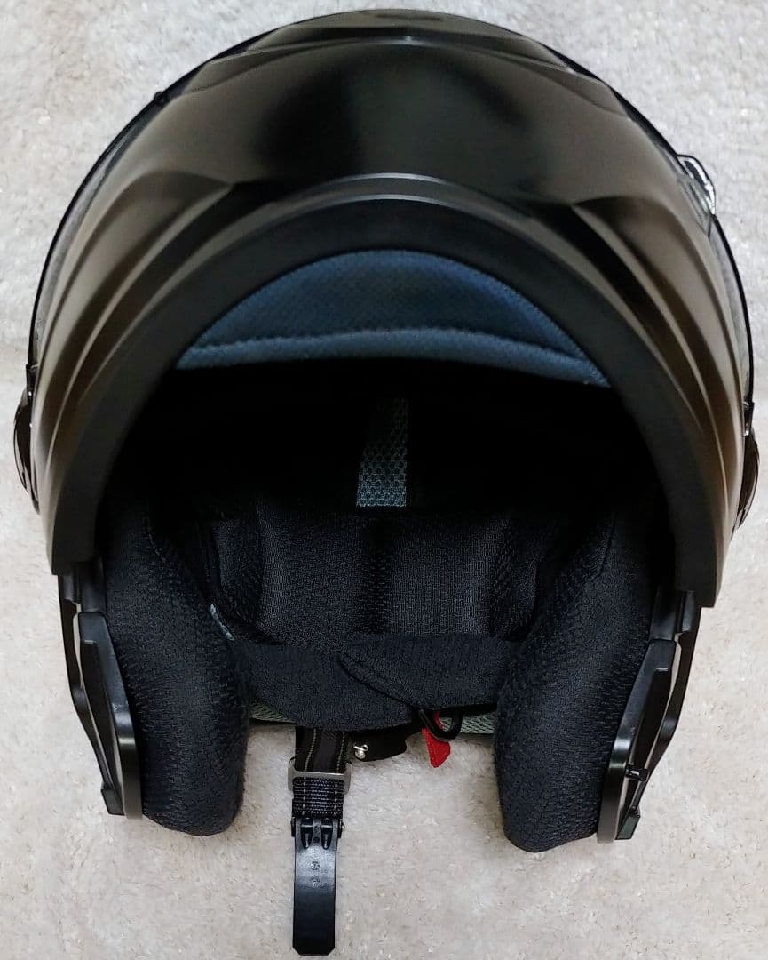 ビ*ス様 【システムヘルメット】OGK KABUTO AFFID ブラック Mサ