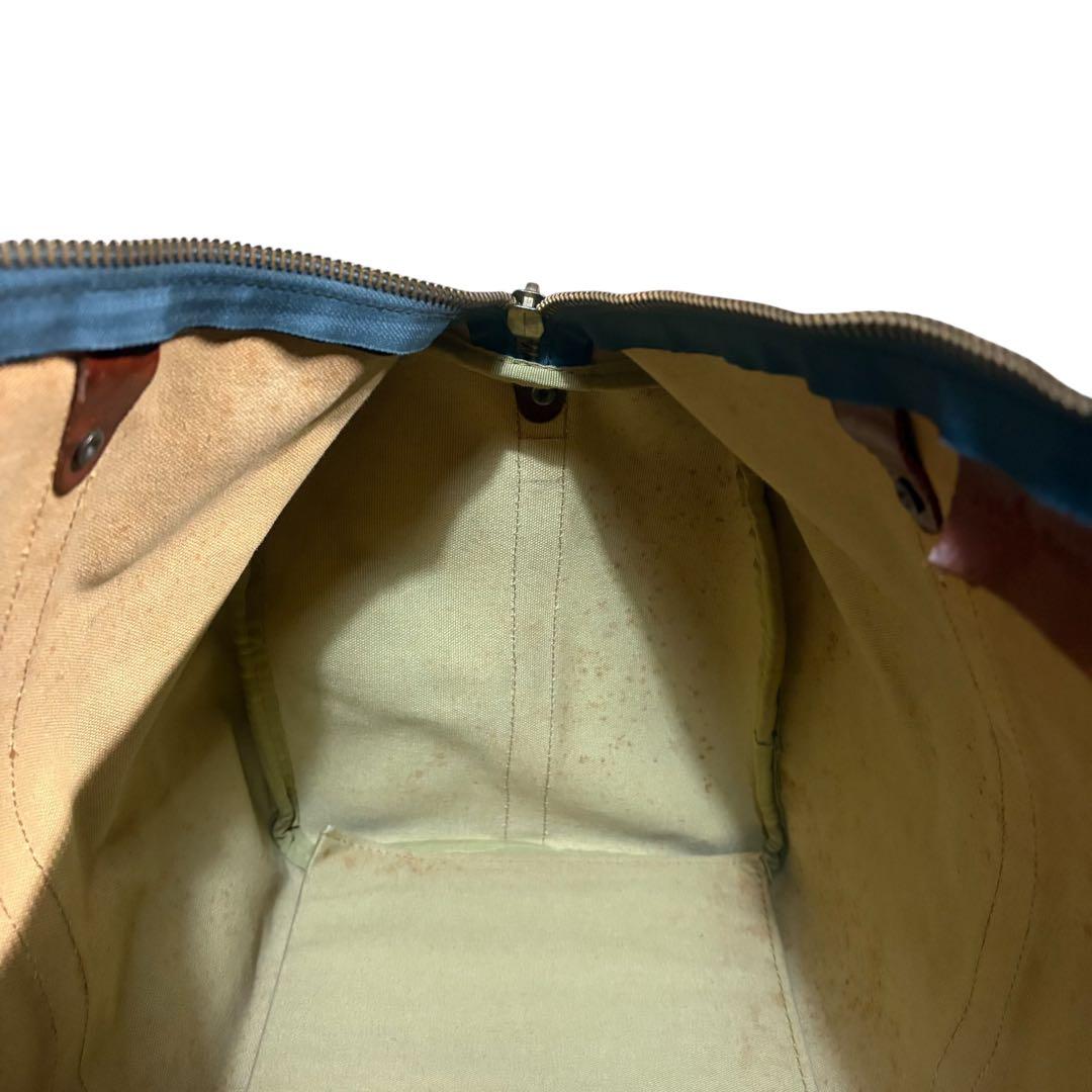 美品 ポロラルフローレン ボストンバッグ 2way チェック PVC 大容量