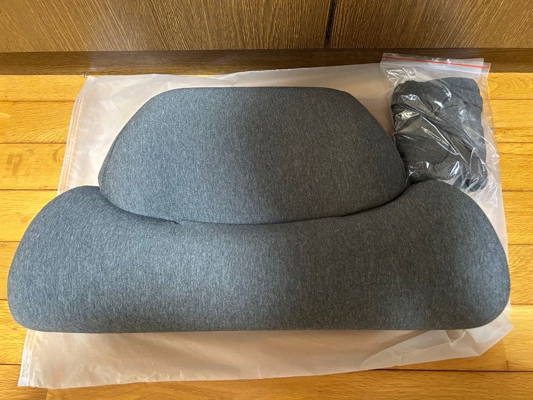 SurvaQ（サバキュー）　CALQS（カルクス）　ダブル枕basicグレー