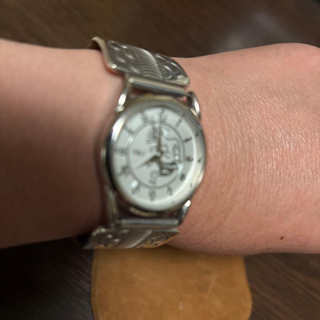 ブルースモーガン　腕時計　ナバホ インディアンジュエリー