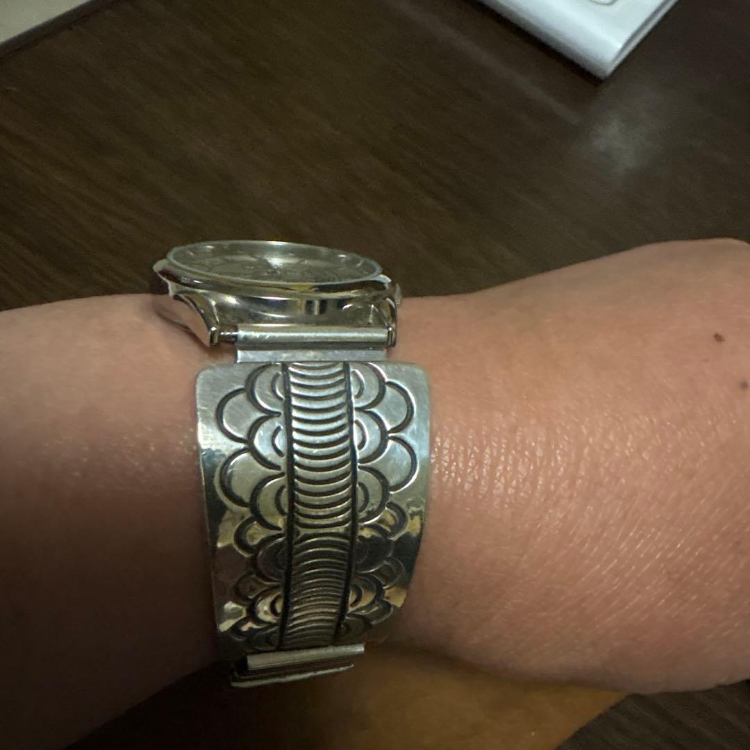 ブルースモーガン　腕時計　ナバホ インディアンジュエリー