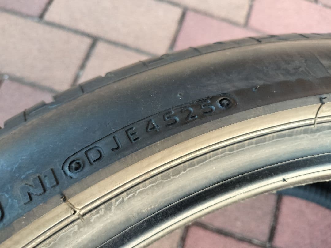 た*く様 25年製 新車外しタイヤ 235/40R19 265/35R19 各2