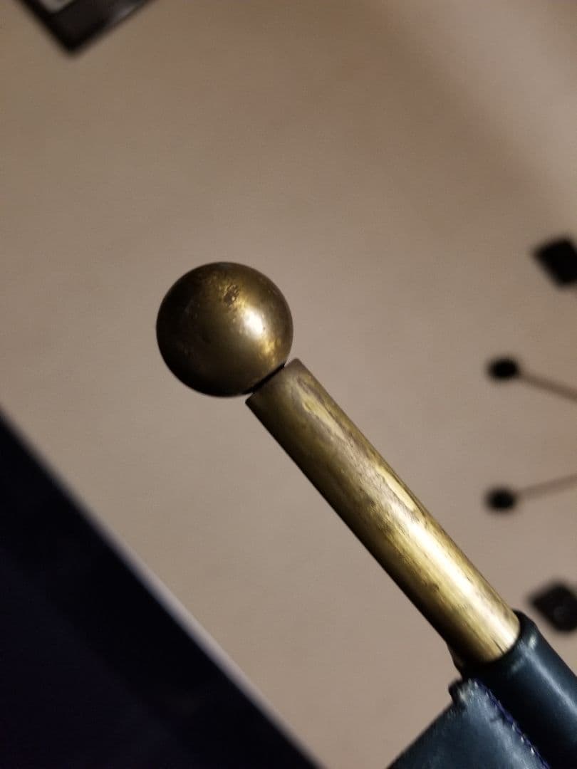 非売品　ヴィンテージ　バーバリー　什器　無垢　銅　真鍮　無垢　スタンド　フラッグ