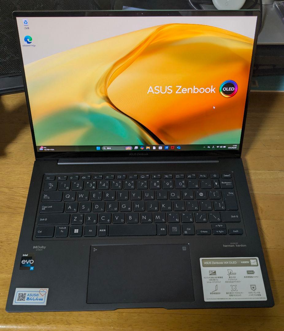 Windowsノート本体 ASUS Zenbook 14X OLED UX3404VA i9-13900H
