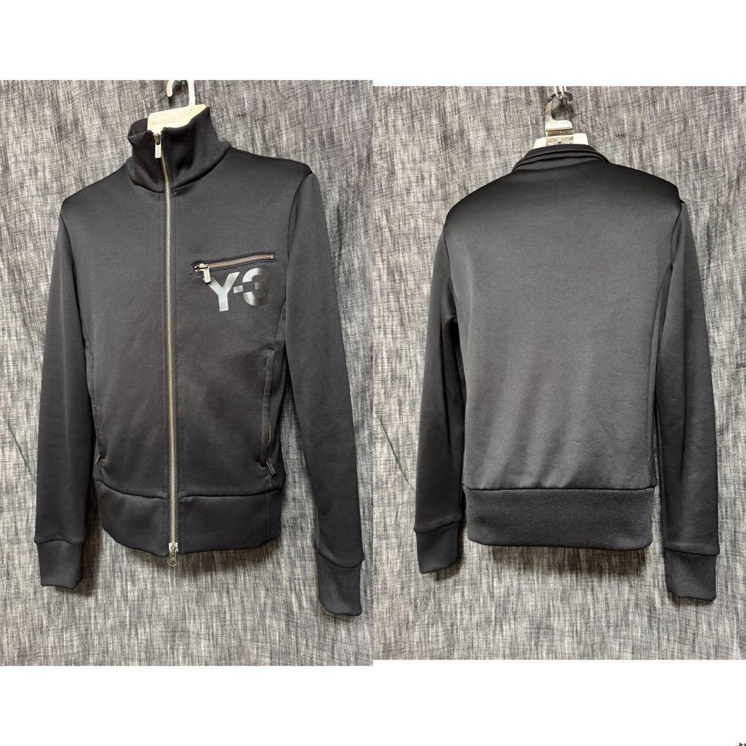 Y-3 クラシックロゴ　トラックジャケット　ジャージブルゾン　ヨウジヤマモト　黒