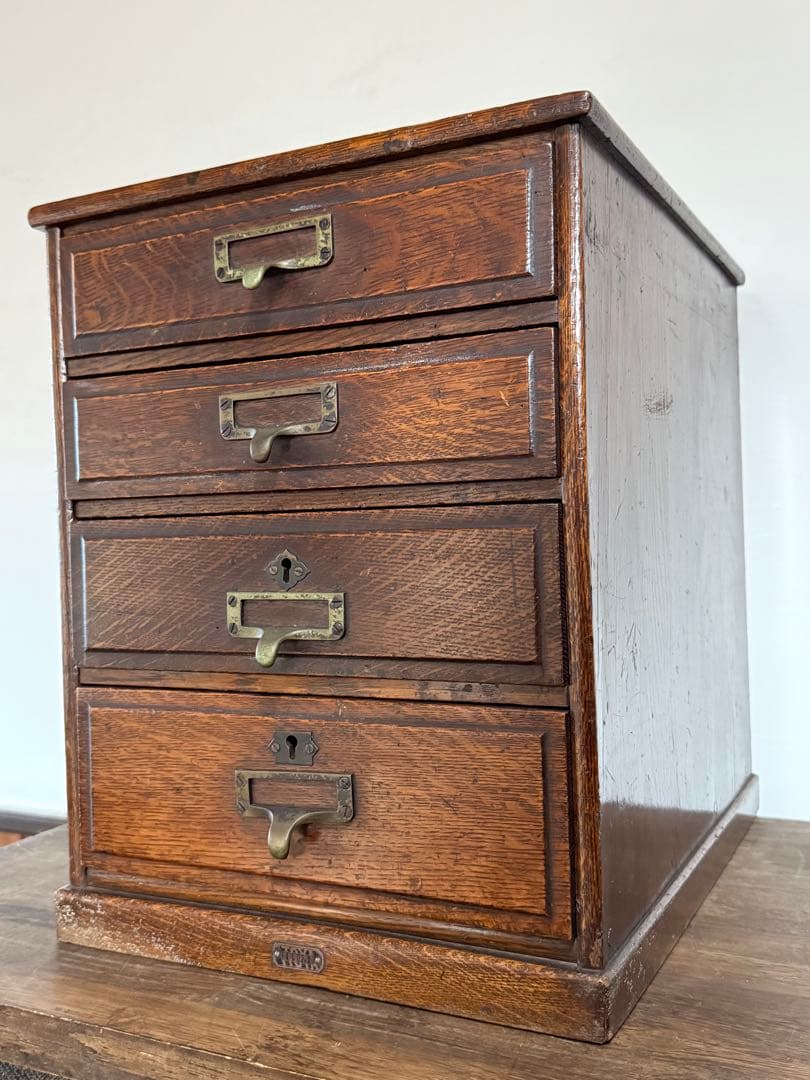 レトロ 引き出し A4サイズ 古家具 古道具 小引き出し