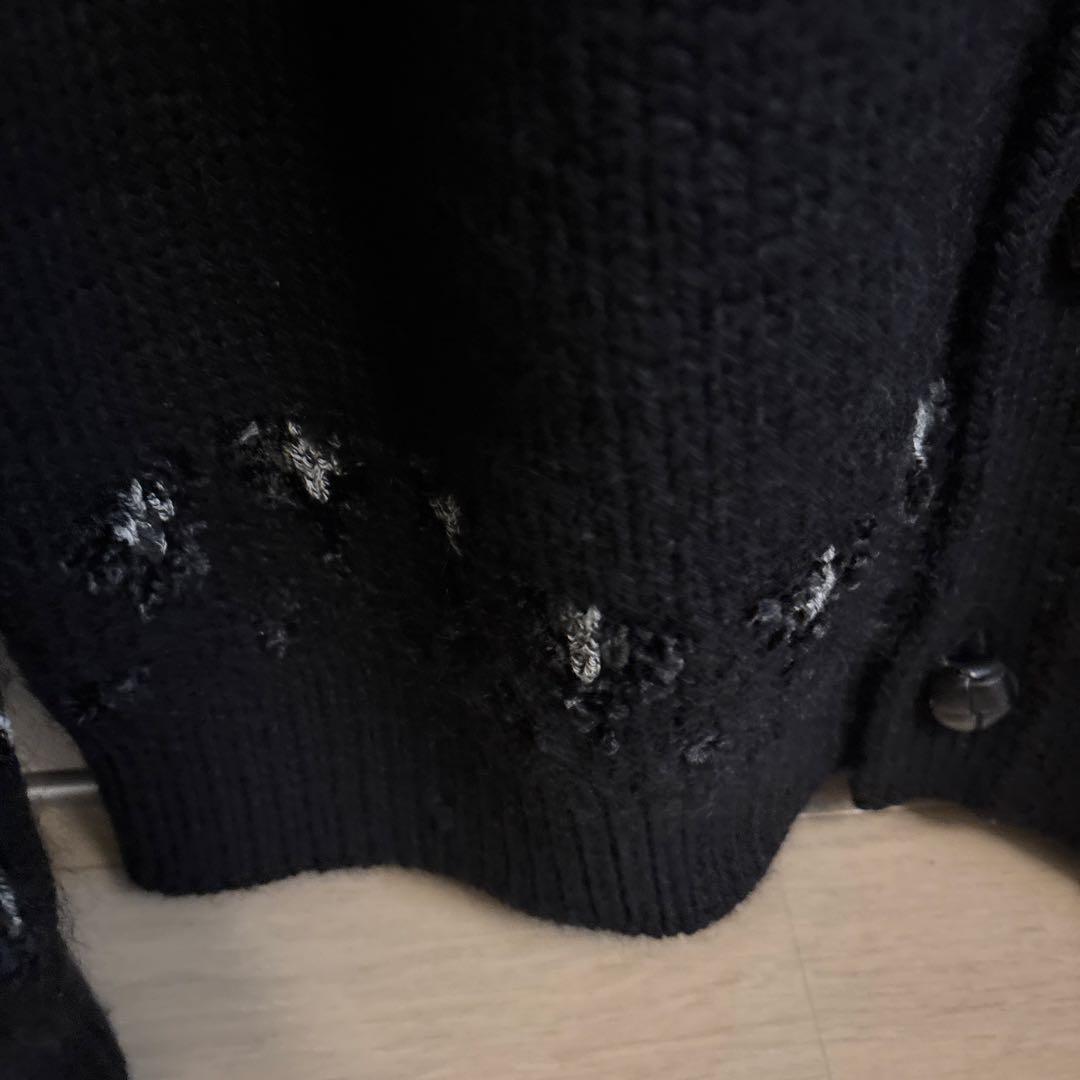 【新品】 coohem コーヘン L ノルディック カーディガン くるみボタン