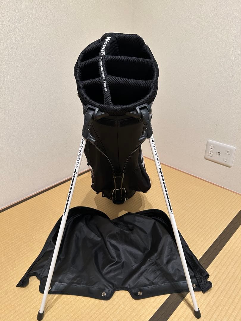 Woode スタンド式ゴルフバッグ 黒　OGIO
