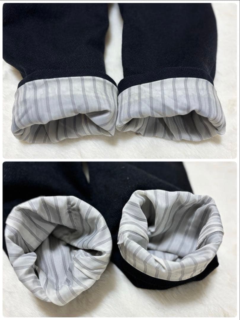 【極美品】ミツミネ　カシミヤ100% ステンカラーコート M ブラック