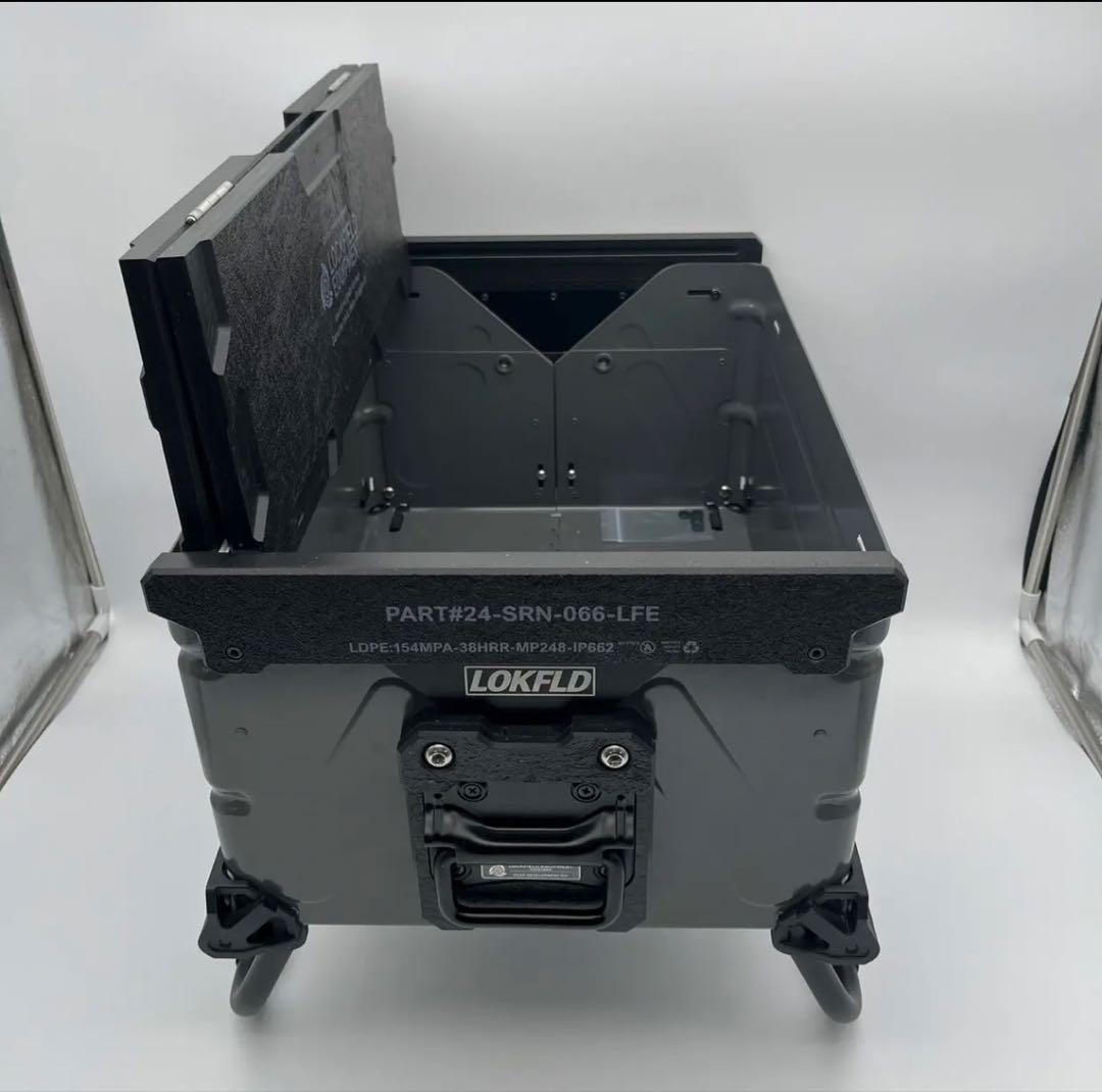 LOCKFIELD EQUIPMENTフォルダブルトップ再プラBKシェルコン天板