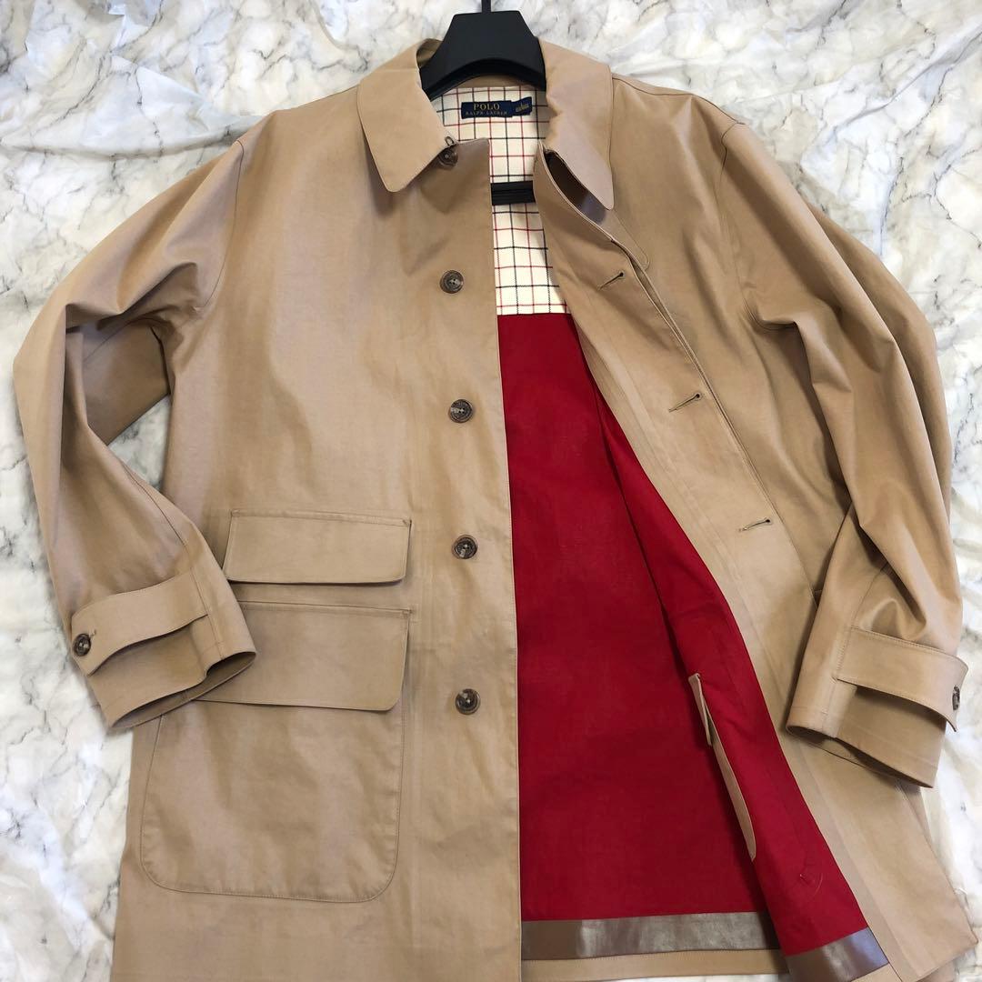 POLO RALPH LAUREN　ゴム引きステンカラーコート