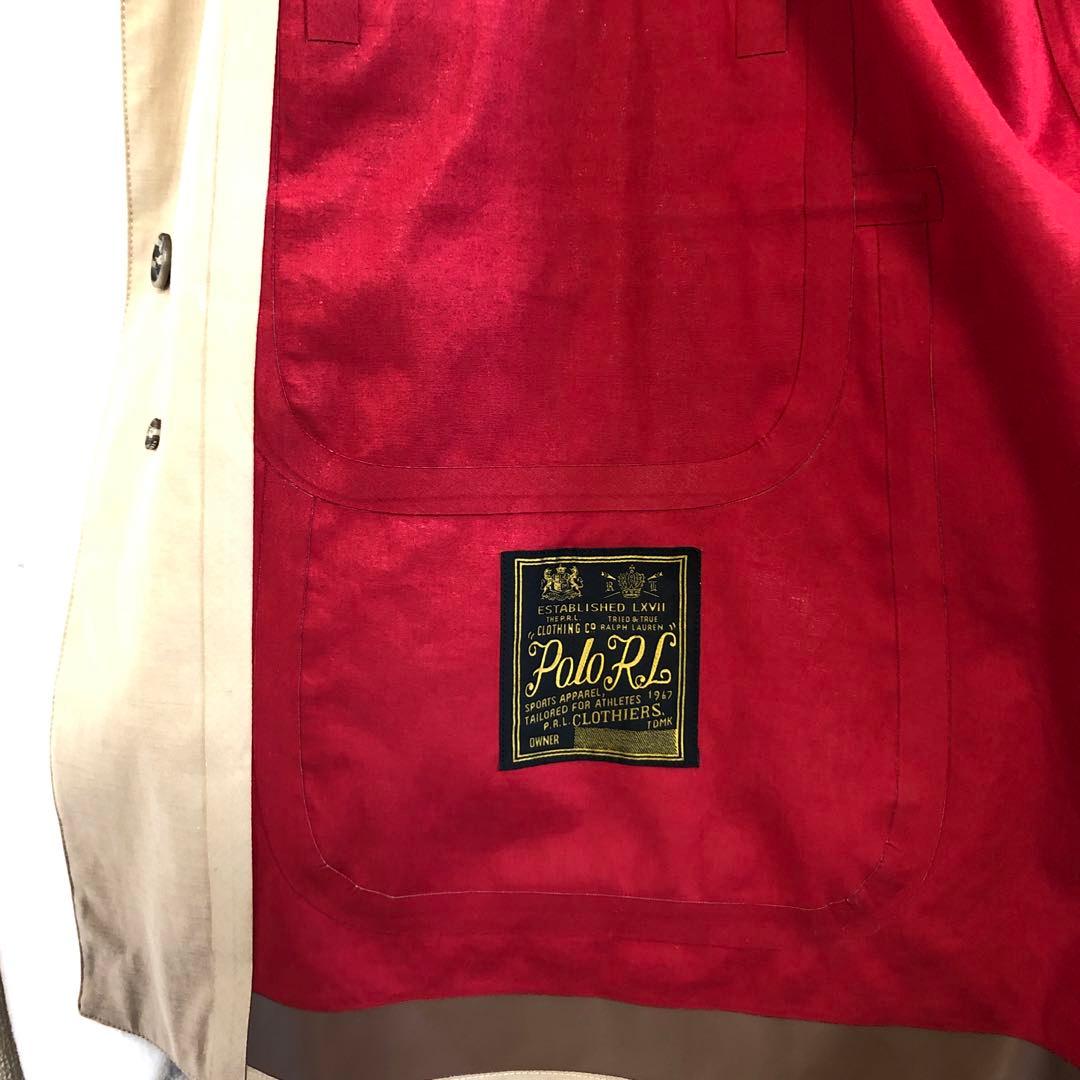 POLO RALPH LAUREN　ゴム引きステンカラーコート