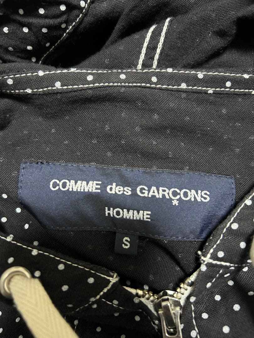 COMME des GARÇONS HOMME ドット柄　フーディ