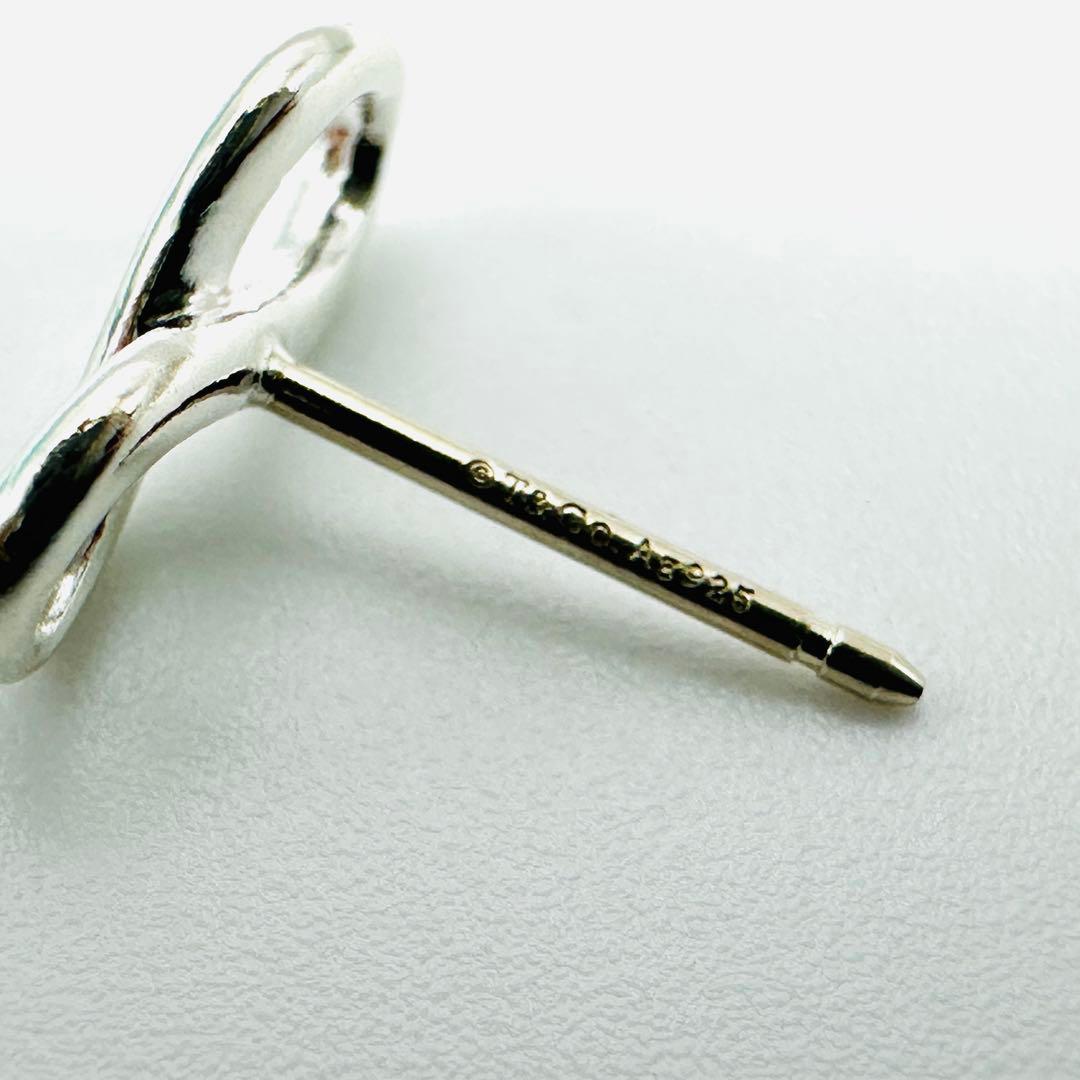 Tiffany インフェニティ　シルバーピアス　Ag925 スタッド