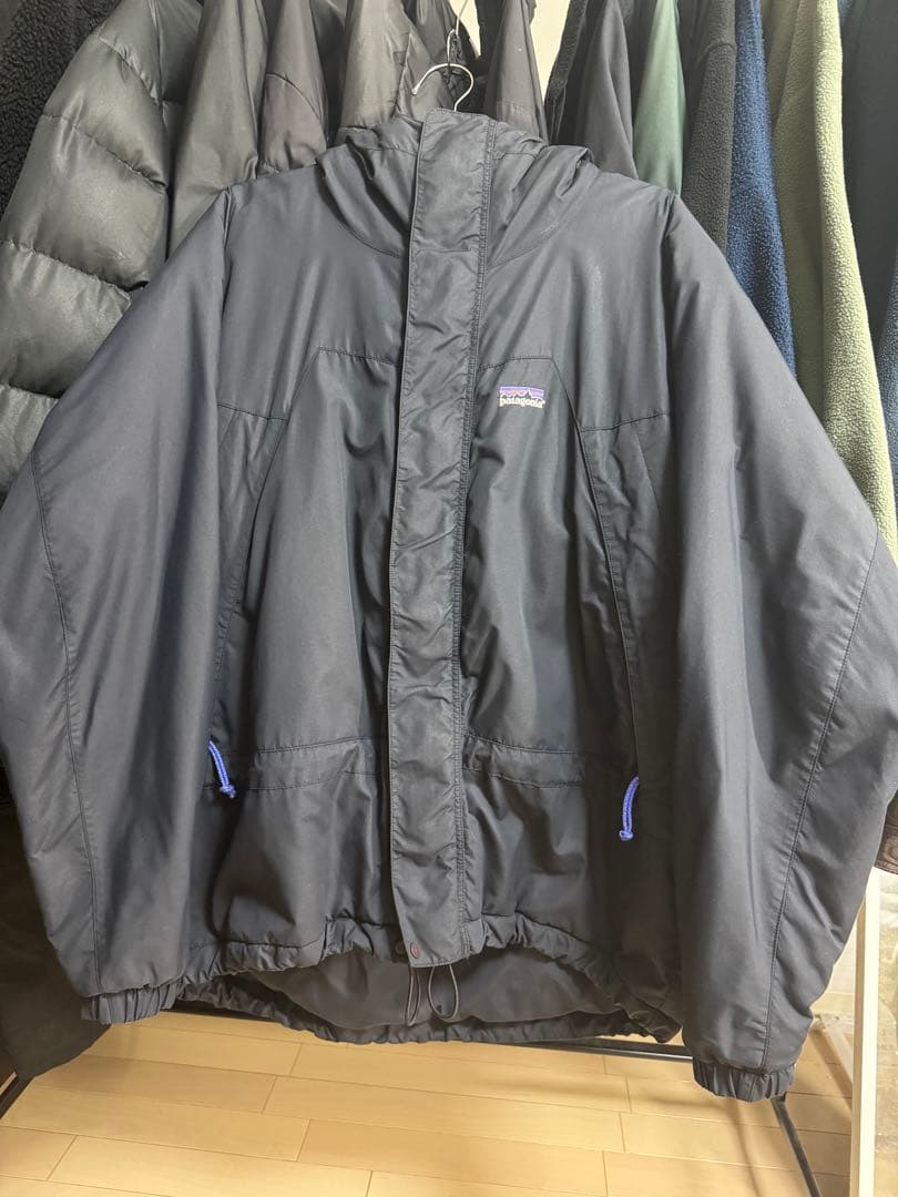 patagonia インファーノジャケット　ブラック/ネイビー　F01 Mサイズ