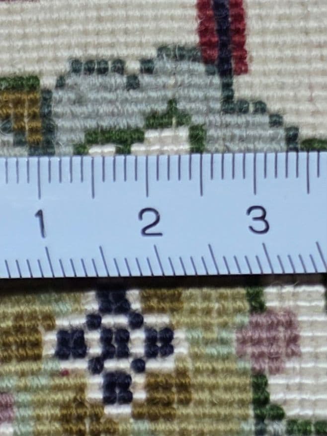 ペルシャ絨毯　手織り