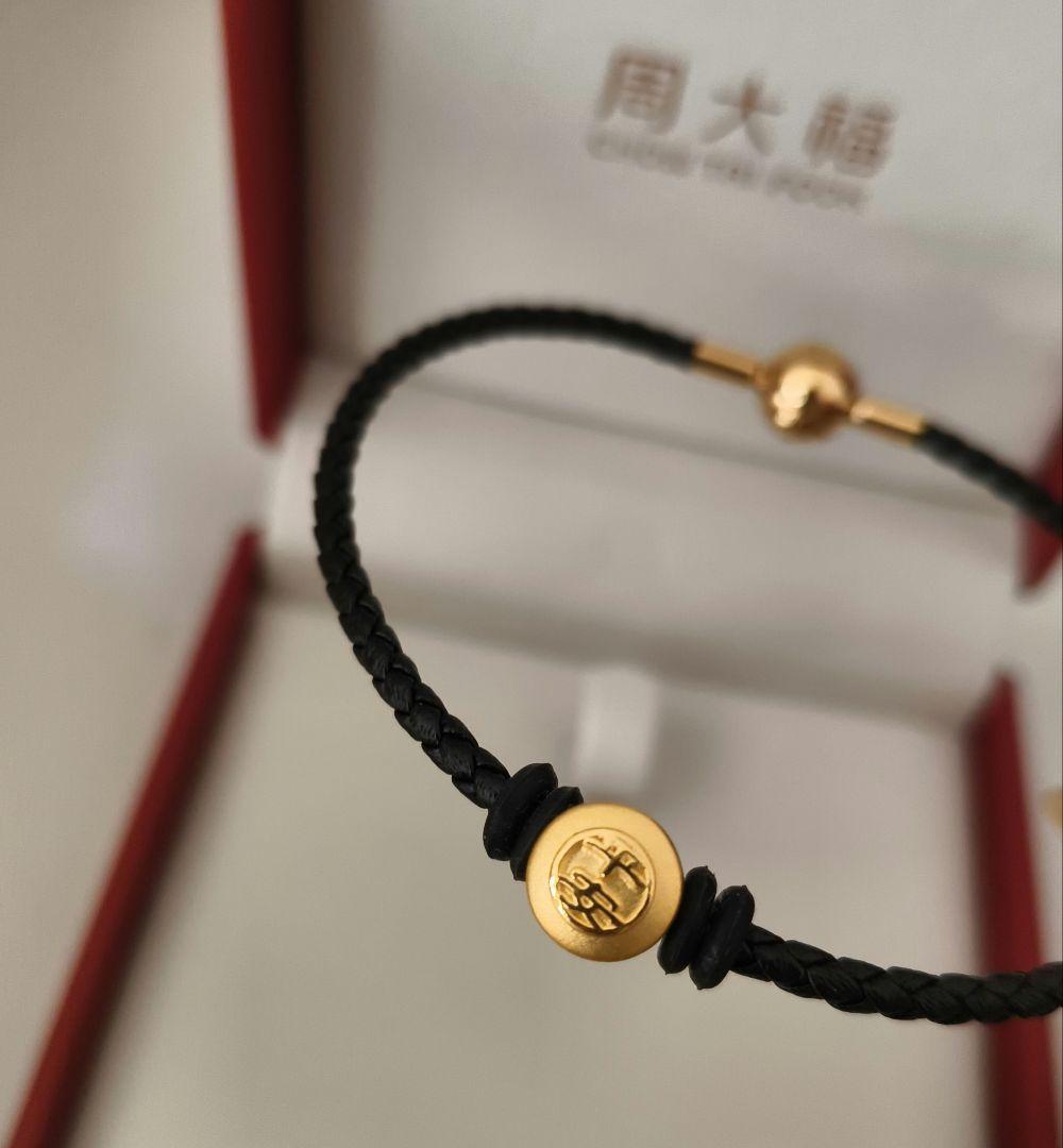 周大福　ブレスレット K24 純金 AU999