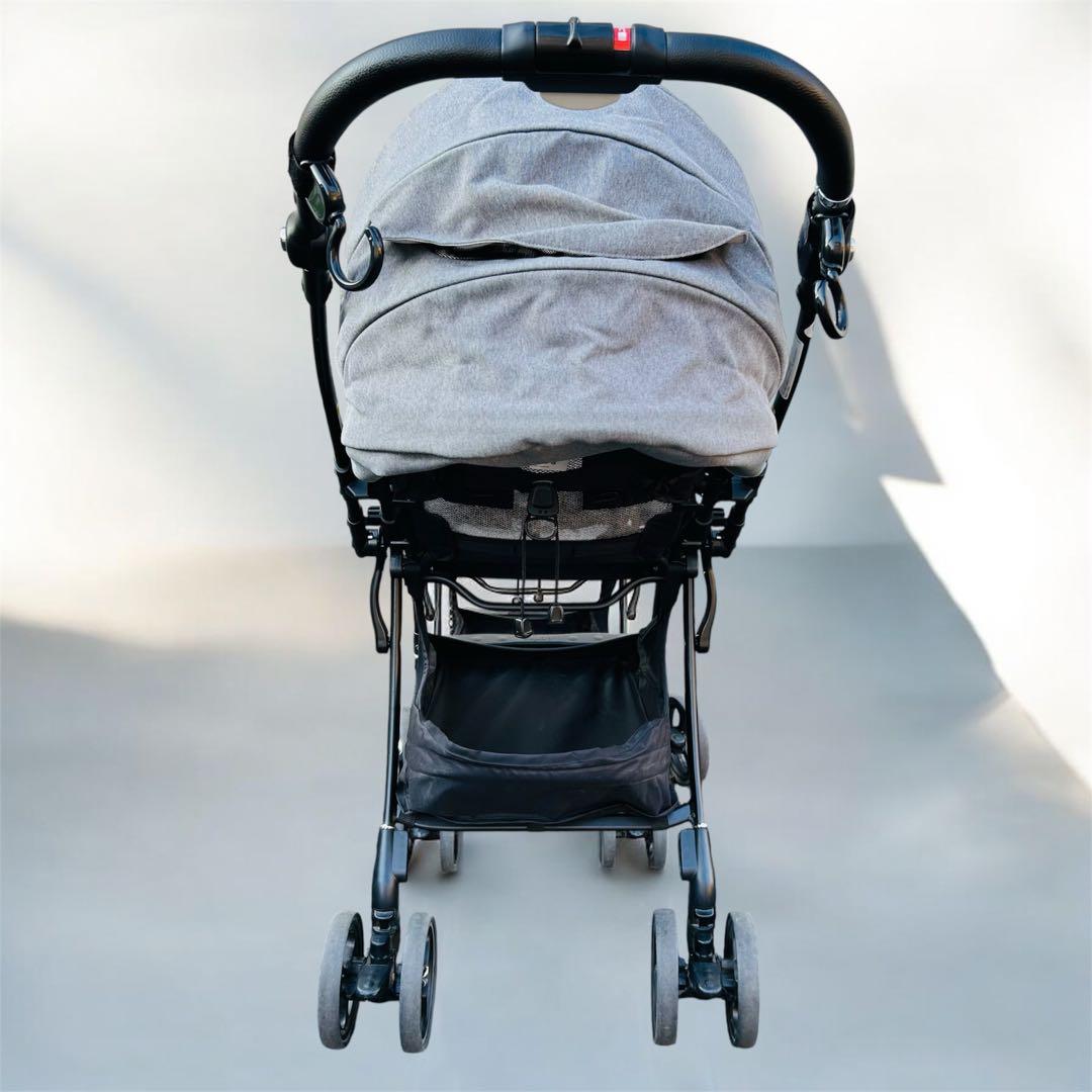 【美品】Aprica ラクーナ ビッテ クッションレザーハンドル A型