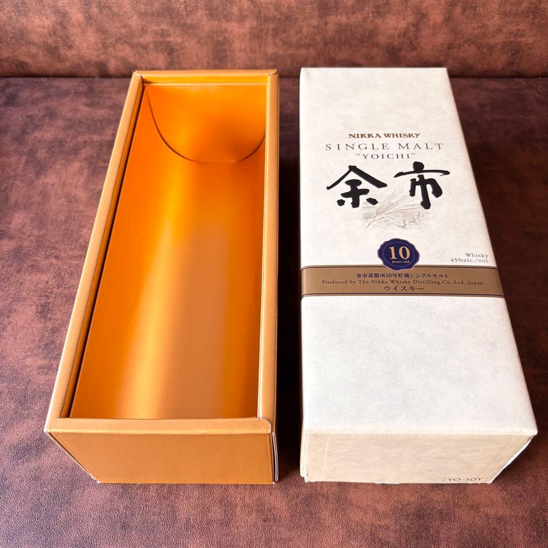 【最終値下】NIKKA シングルモルト 余市10年　箱　12年　15年　空瓶