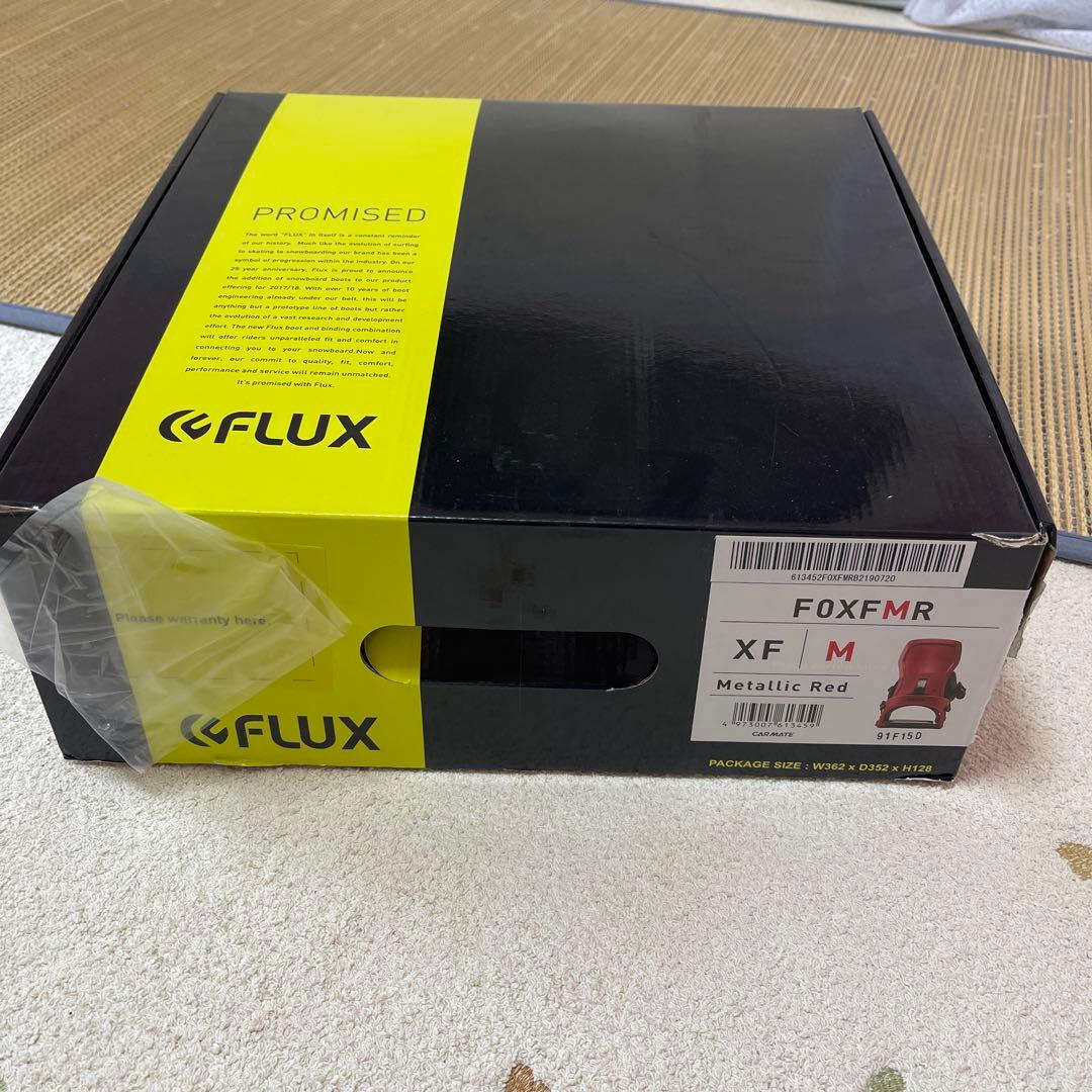 FLUX スノーボードビンディング レッドXF