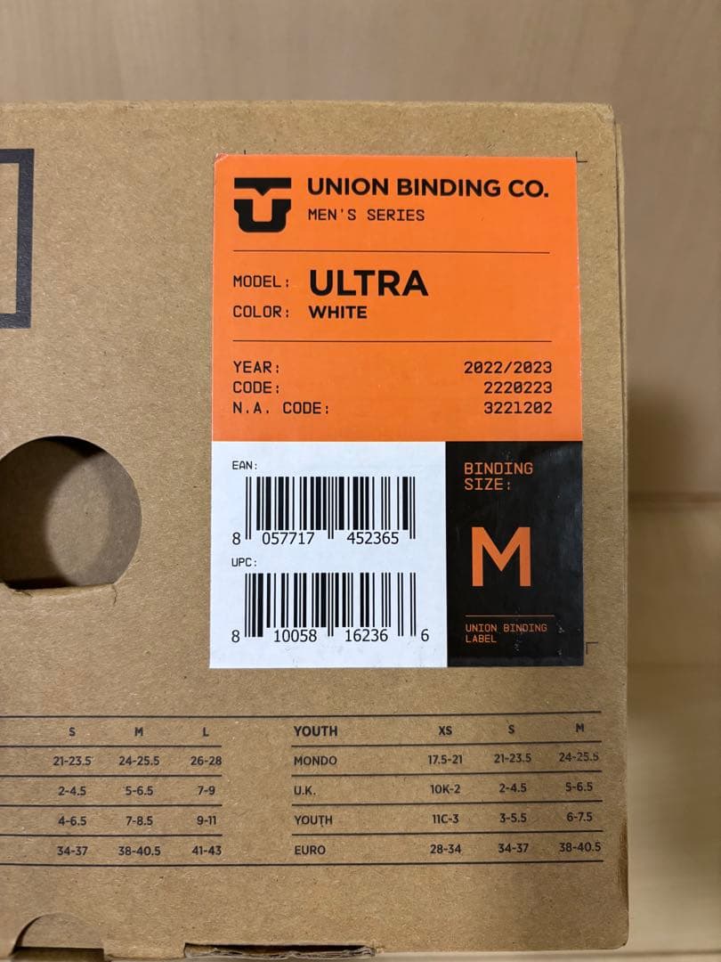 Union ULTRA 2022-2023スノーボード ビンディング
