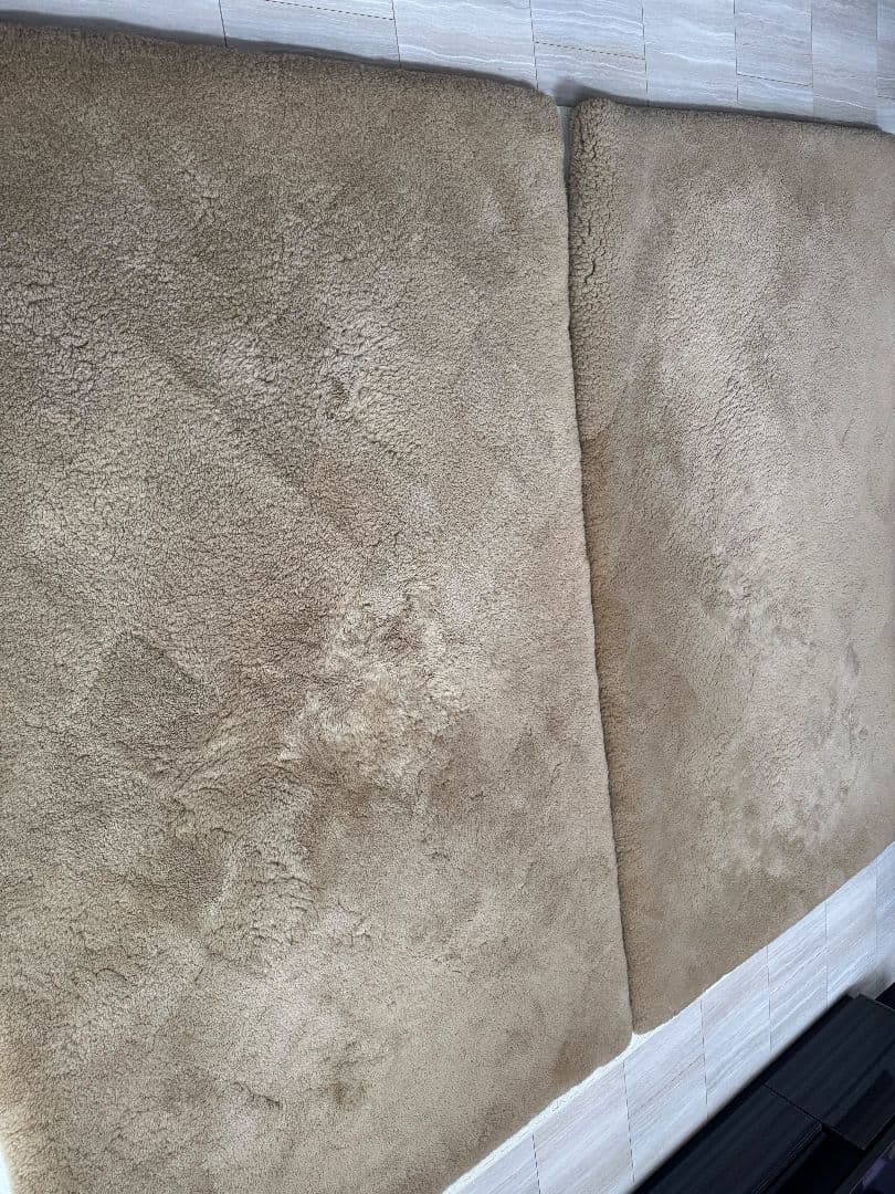 西川リビング　エデンホープ　ムートンシーツ　セミダブル　2枚セット