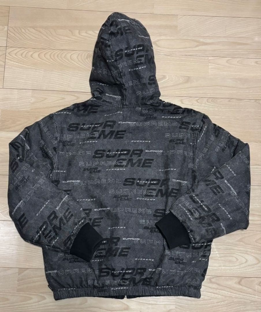 早い者勝ち【シュプリーム】リバーシブル　デニム　キルティング　ジャケット　Ｍ