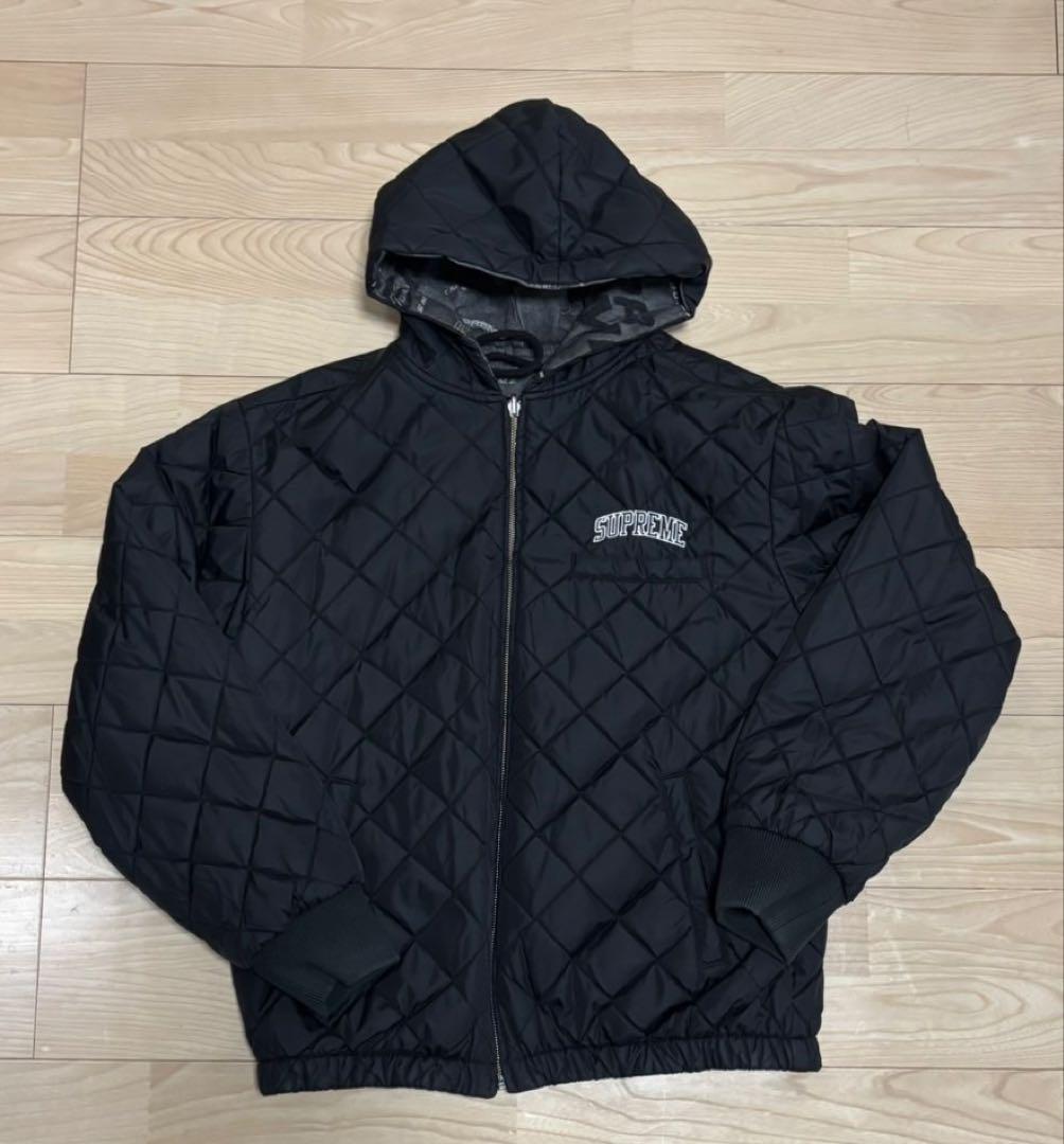 早い者勝ち【シュプリーム】リバーシブル　デニム　キルティング　ジャケット　Ｍ
