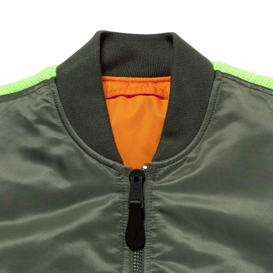 WTAPS ALPHA MA-1 CORE SPEC JACKET オリーブ S