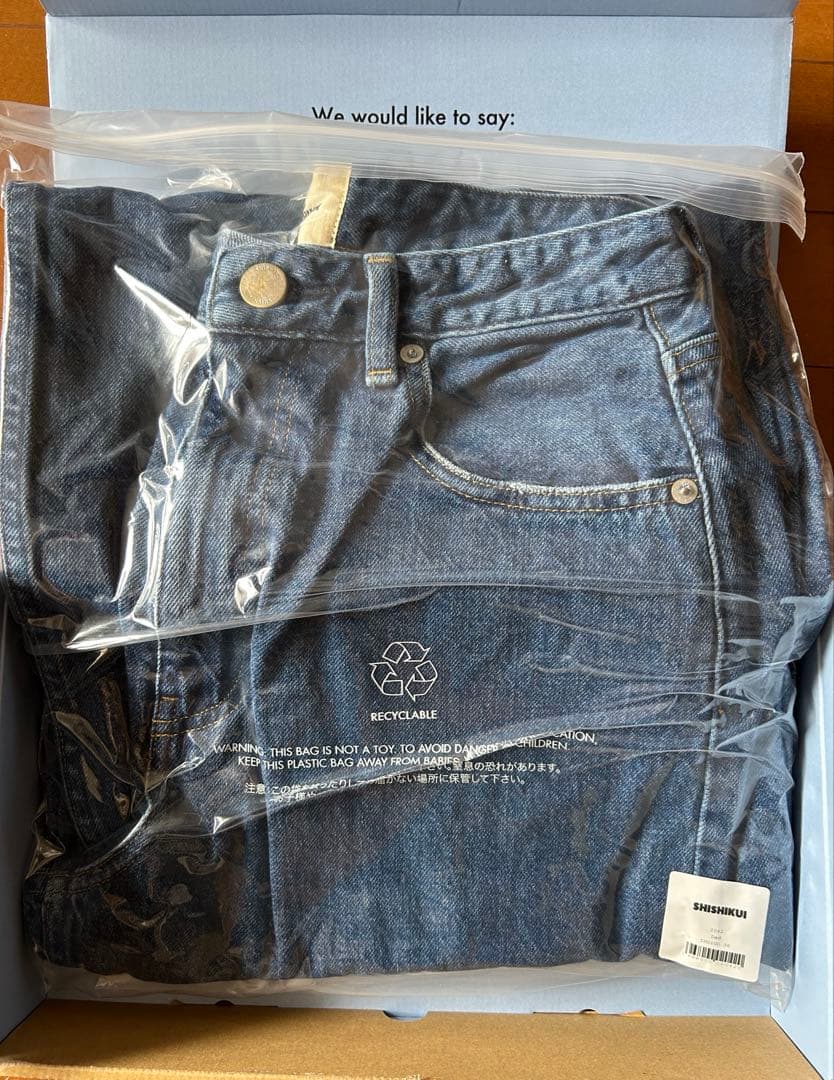 新品　シシクイ　SHISHIKUI Dad / INDIGO 36