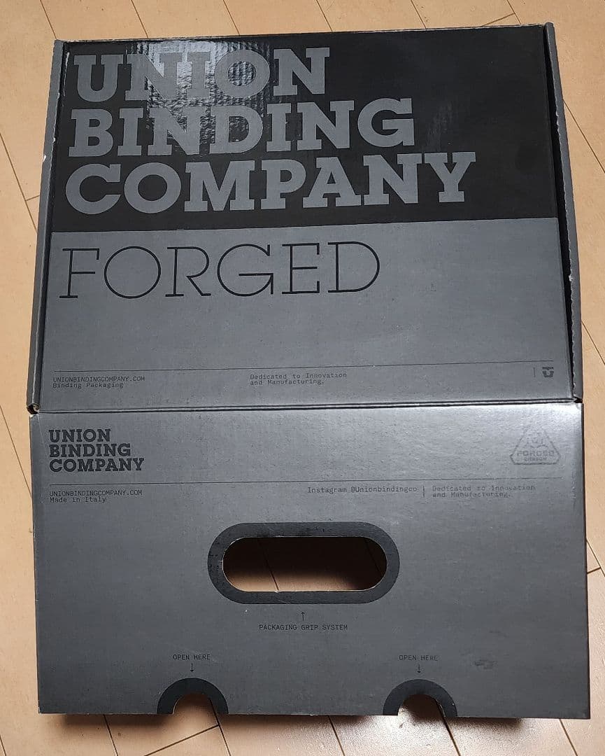 UNION CONTROL JOINT ビンディング ブラック 18-19モデル