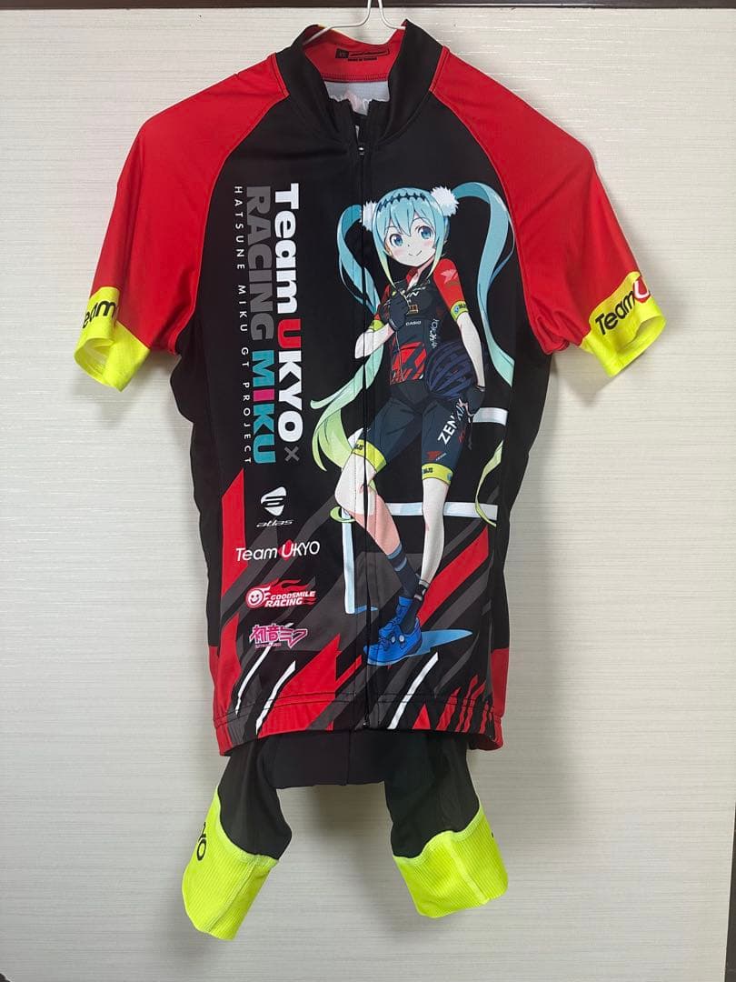 atlas Team UKYO 初音ミク サイクルジャージ　2018