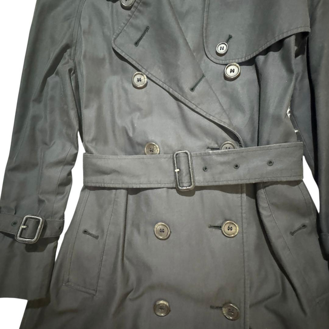 ヴィンテージ✨バーバリー トレンチコート 英国製 ノバチェック 総柄 ロング S