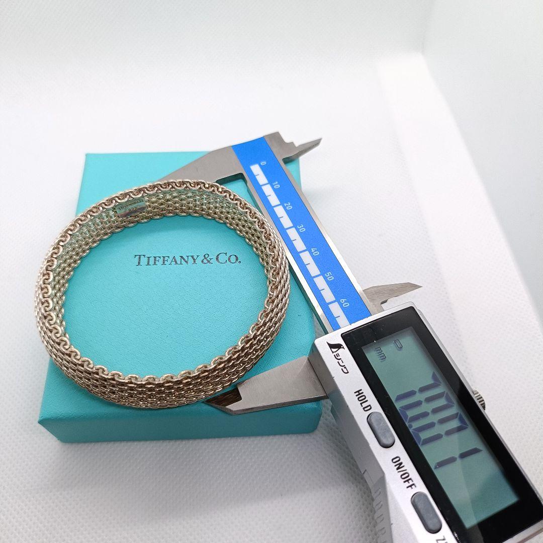 極美品✨️保存箱袋付き　ティファニー　サマセット　ブレスレット　シルバー　925