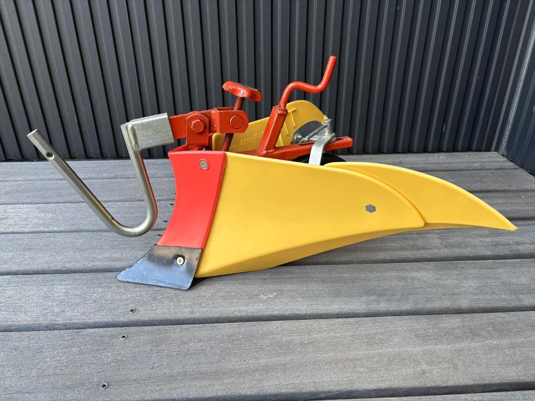 ニューイエロー培土器（尾輪付）ホンダ ピアンタFV200用