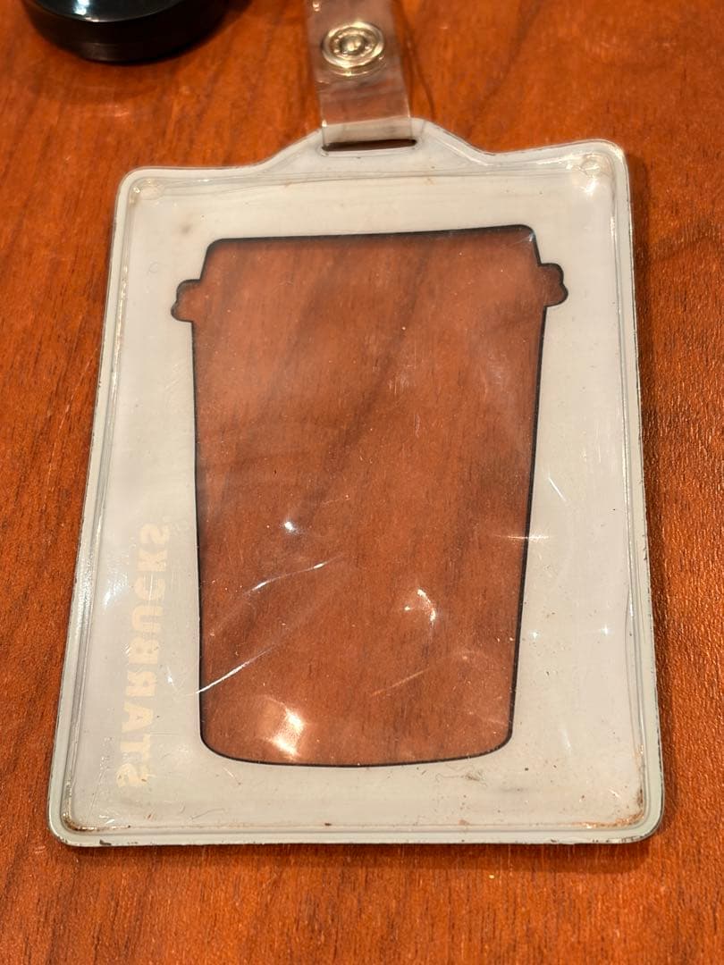 【非売品】スタバ 日本上陸15周年 IDカードホルダー　従業員限定