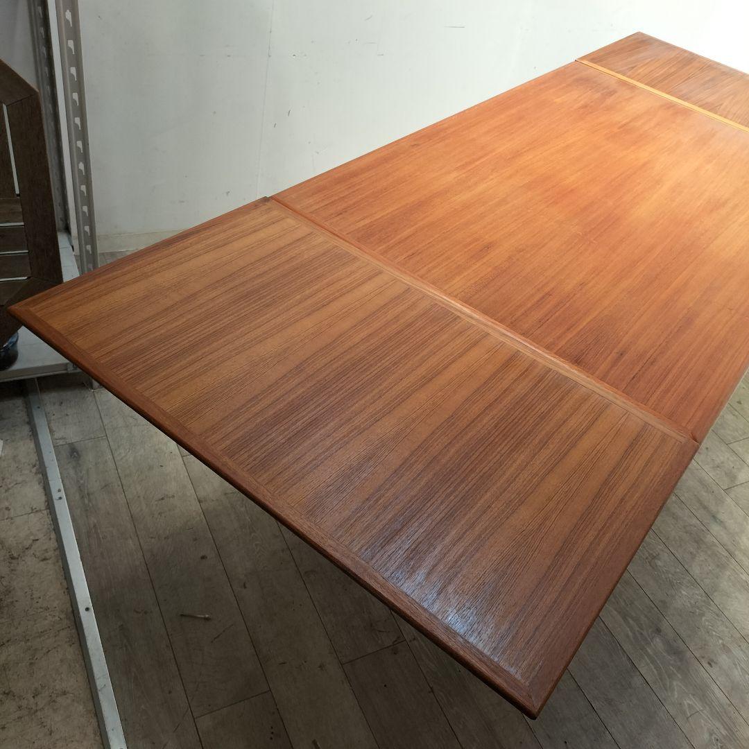 M♦デンマーク　ヴィンテージ　エクステンション　ダイニングテーブ