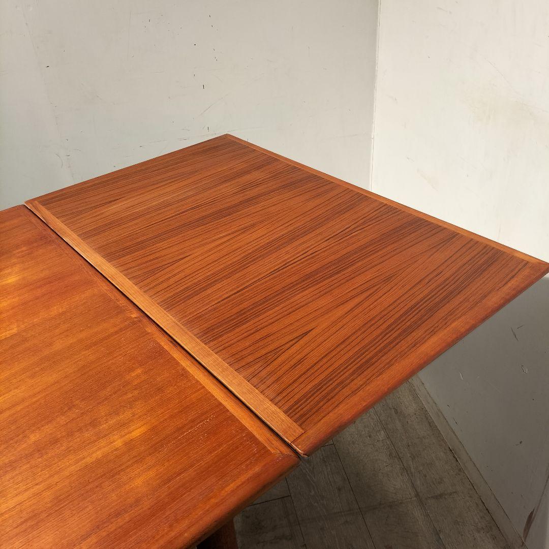 M♦デンマーク　ヴィンテージ　エクステンション　ダイニングテーブ