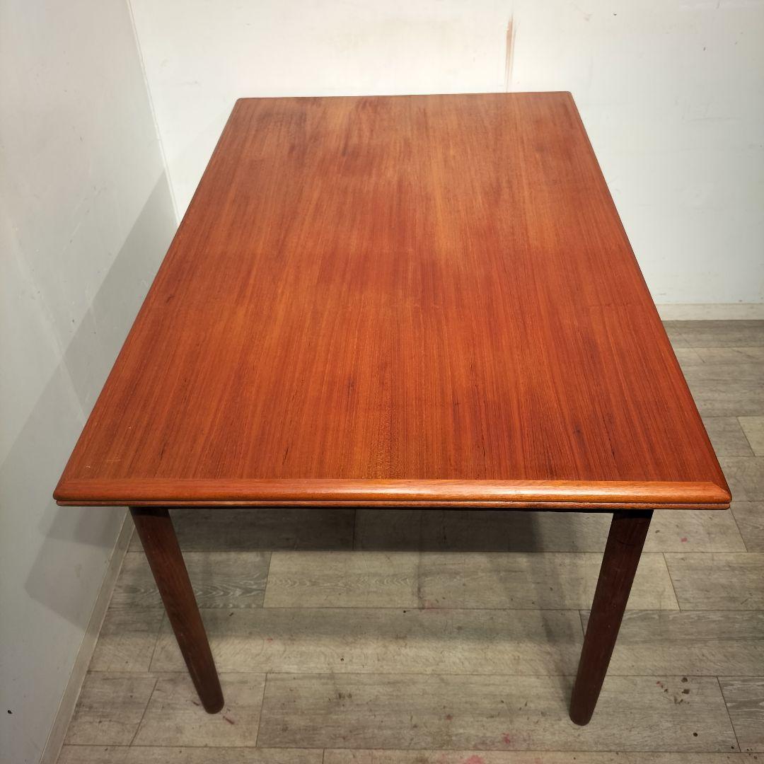 M♦デンマーク　ヴィンテージ　エクステンション　ダイニングテーブ